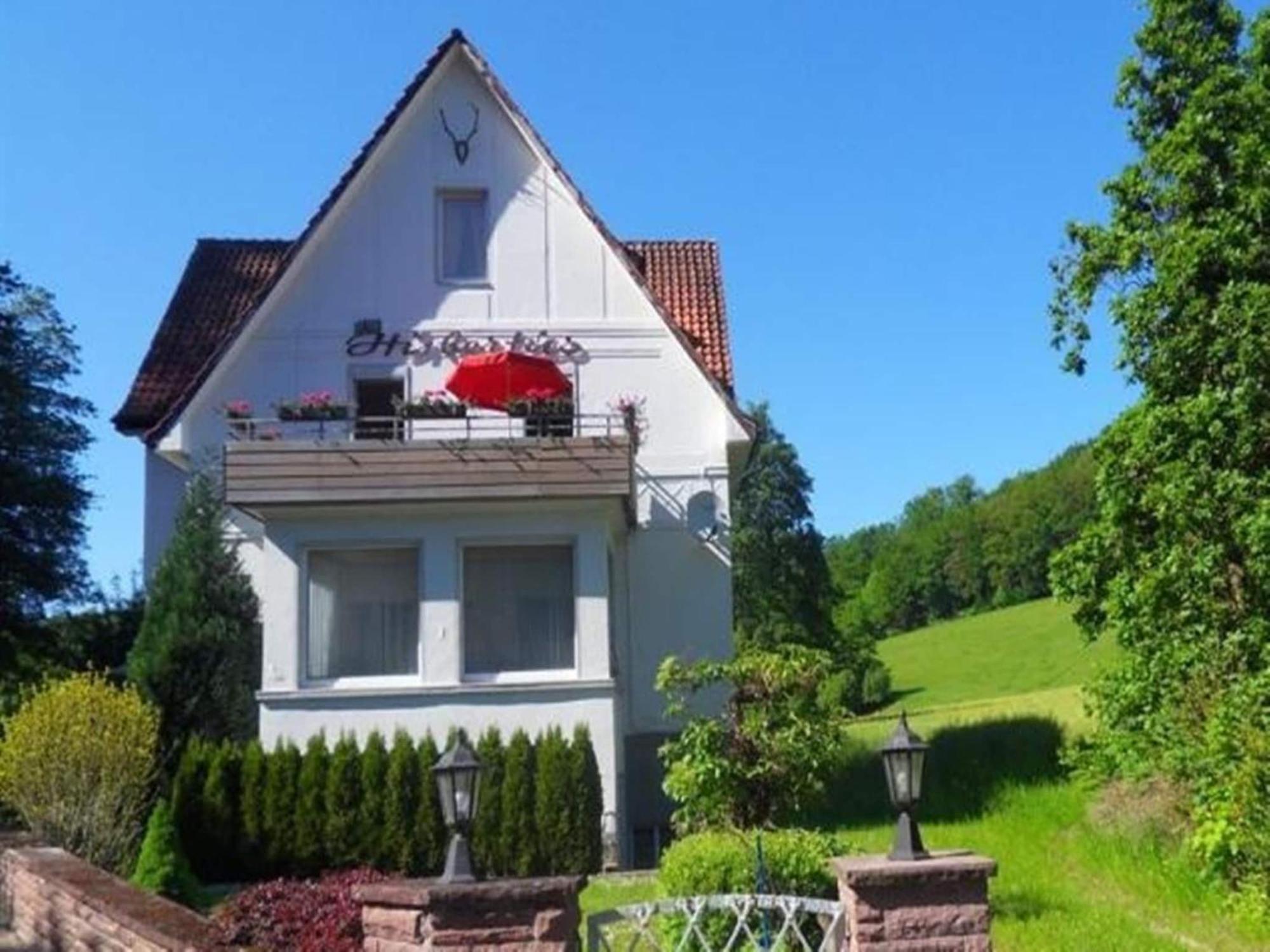 Spacious Apartment In Weser Uplands With Garden Bad Pyrmont Exterior photo